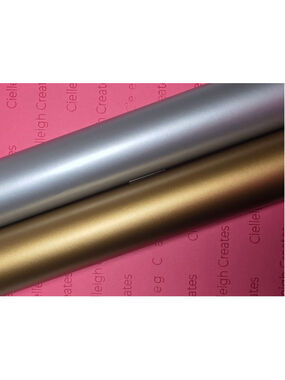 ORACAL 631 Vinyl Rolls Metallic Gold and Metallic Silver
